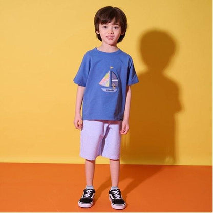 帆船貼布短袖T恤