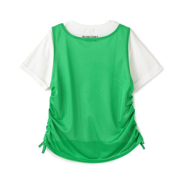 網紗長袖T恤套裝