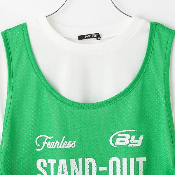 網紗長袖T恤套裝