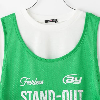 網紗長袖T恤套裝