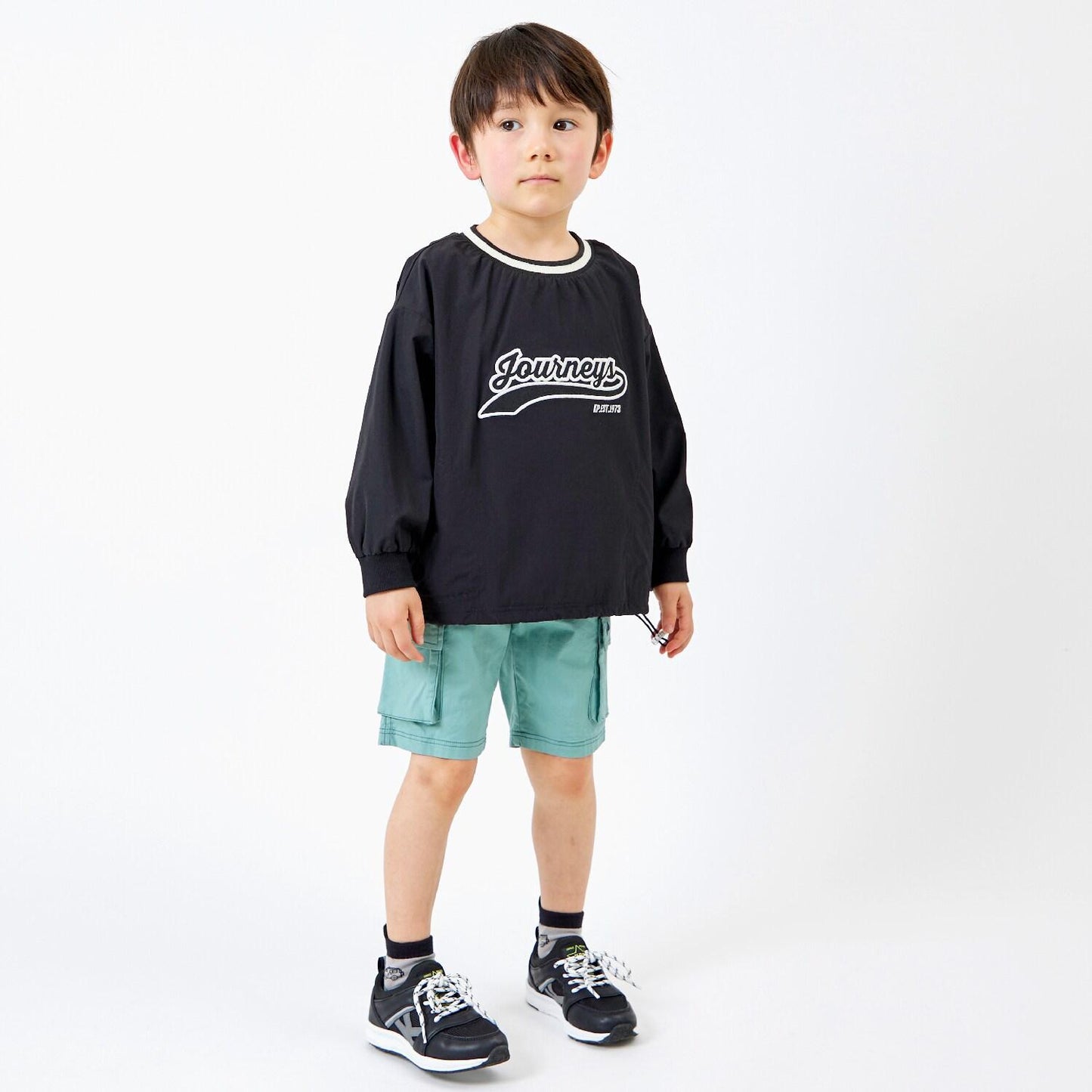 尼龍彈力套頭衫