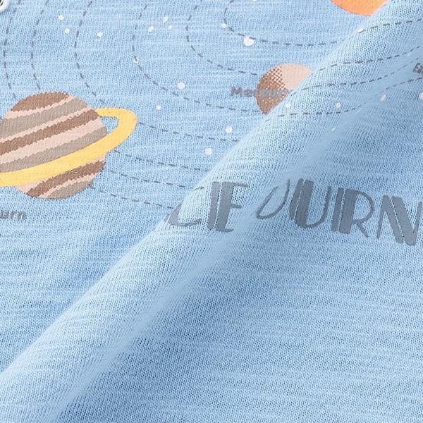 【防汙處理】宇宙圖案T恤（青少年款）