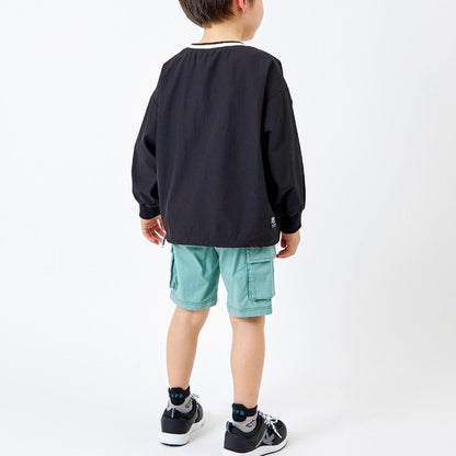 尼龍彈力套頭衫