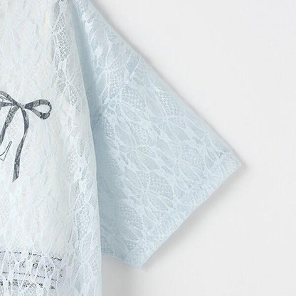 蕾絲上衣&背心套裝