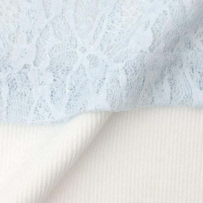 蕾絲上衣&背心套裝