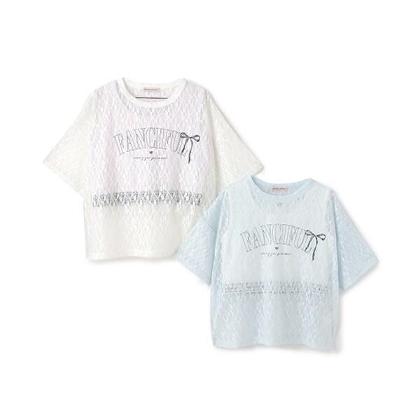 蕾絲上衣&背心套裝