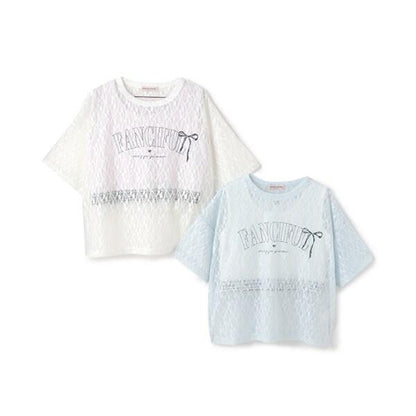 蕾絲上衣&背心套裝