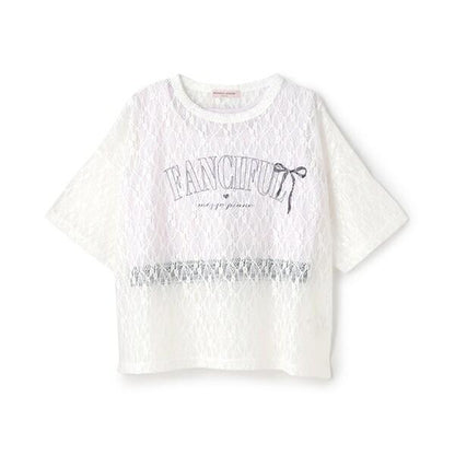 蕾絲上衣&背心套裝