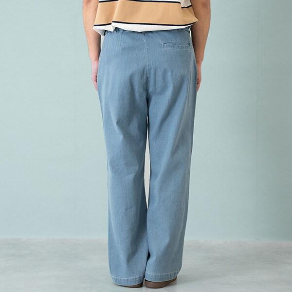 【爸爸也能穿】DAD寬鬆牛仔錐形褲