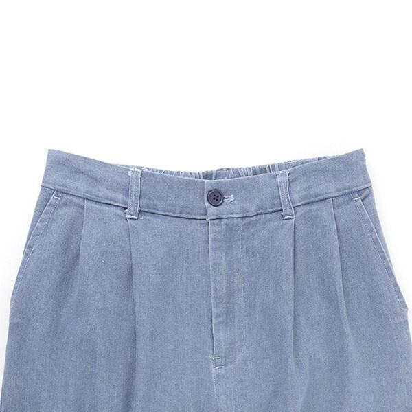 【爸爸也能穿】DAD寬鬆牛仔錐形褲