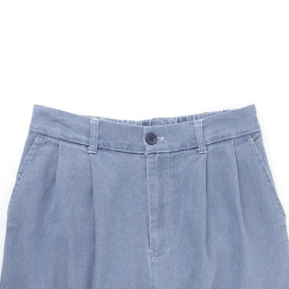 【爸爸也能穿】DAD寬鬆牛仔錐形褲