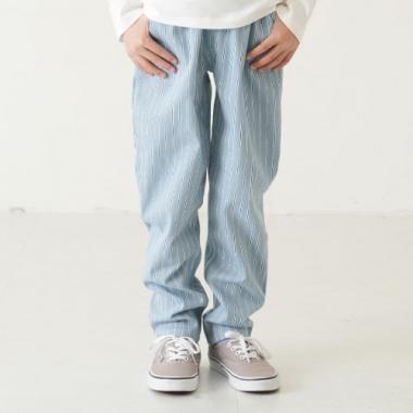 彈力印花錐形褲