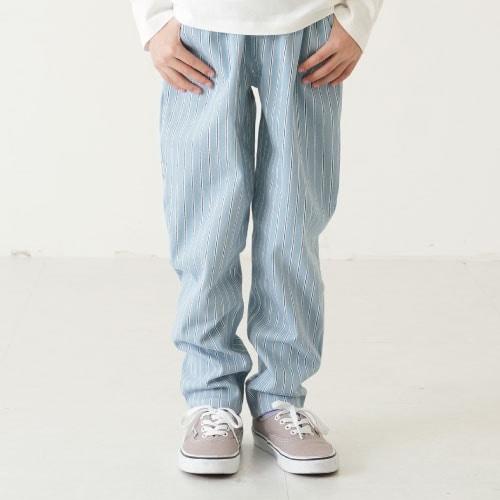 彈力印花錐形褲