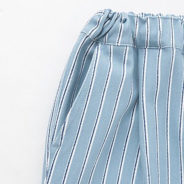 彈力印花錐形褲