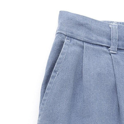 【爸爸也能穿】DAD寬鬆牛仔錐形褲