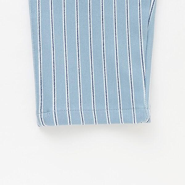 彈力印花錐形褲