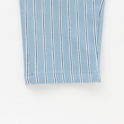 彈力印花錐形褲