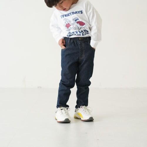 彈力牛仔修身褲