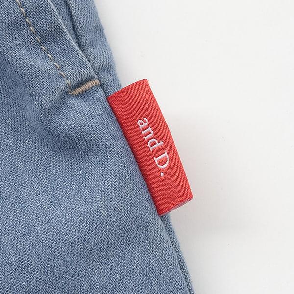 【爸爸同款】褶皺寬鬆牛仔錐形褲