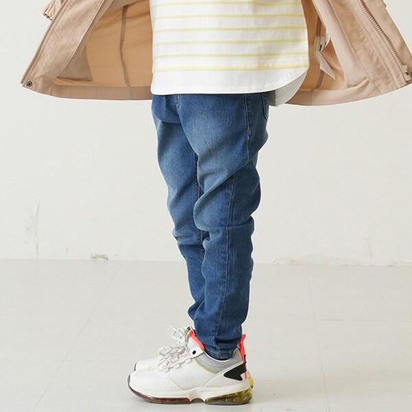 彈力牛仔修身褲