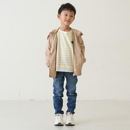 彈力牛仔修身褲