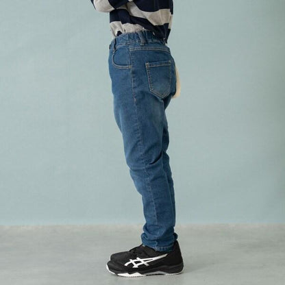 彈力牛仔修身褲