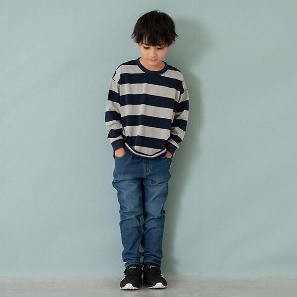 彈力牛仔修身褲