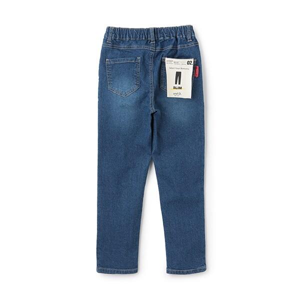 彈力牛仔修身褲