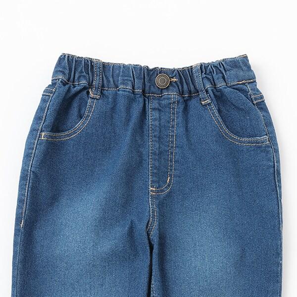 彈力牛仔修身褲