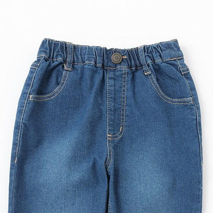 彈力牛仔修身褲