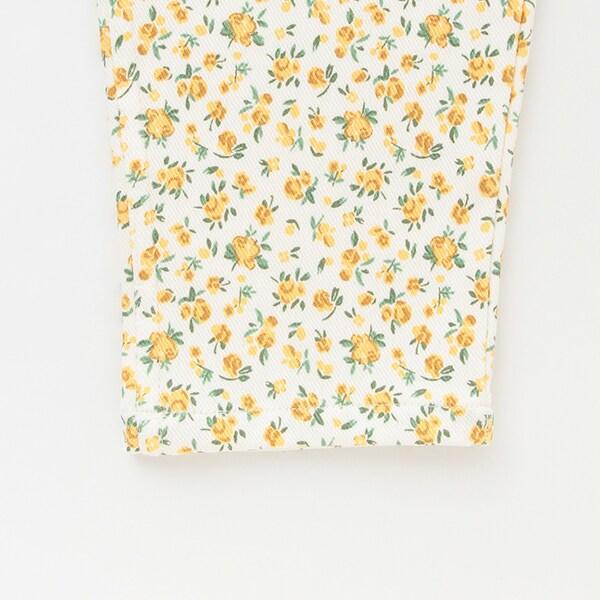 【短款】高腰荷葉邊印花錐形褲