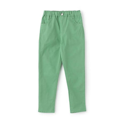 彈力斜紋修身長褲