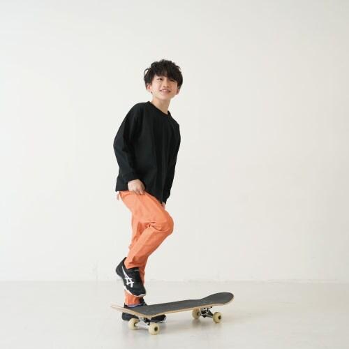 彈力斜紋修身長褲