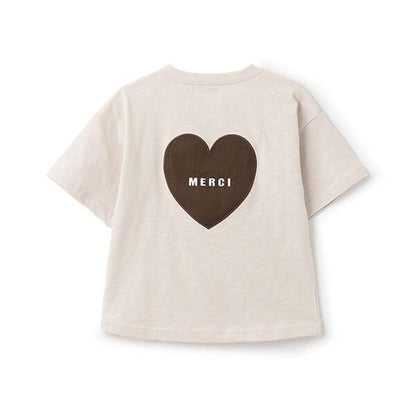 【防汙處理】背部愛心短袖T恤