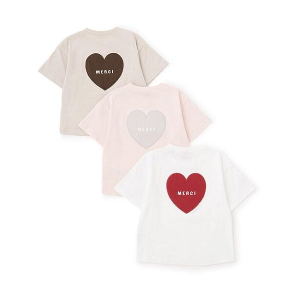 【防汙處理】背部愛心短袖T恤