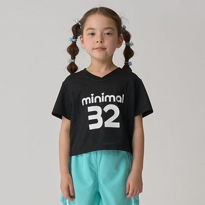 【吸水速幹】網眼數字T恤