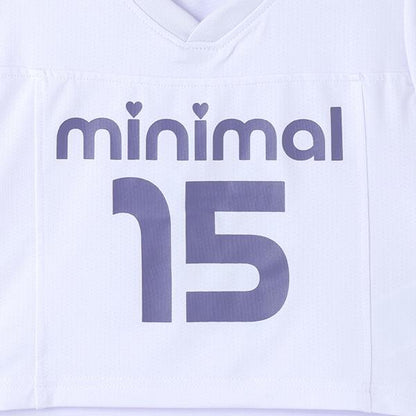 【吸水速幹】網眼數字T恤