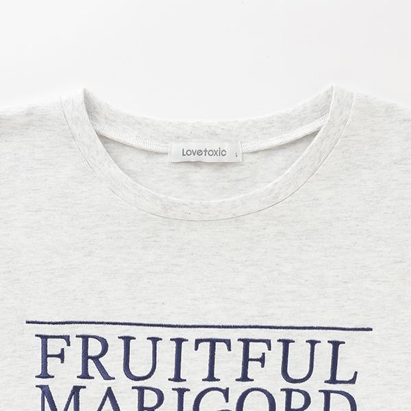 【GOODPRICE】【純棉100%】三段標語刺繡T恤