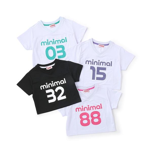 【吸水速幹】網眼數字T恤