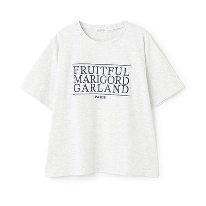 【GOODPRICE】【純棉100%】三段標語刺繡T恤