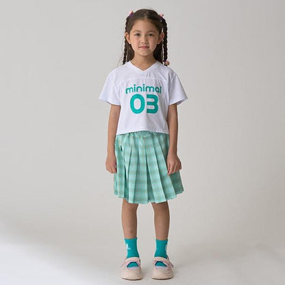 【吸水速幹】網眼數字T恤