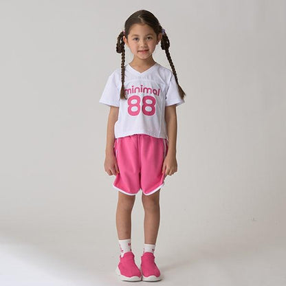 【吸水速幹】網眼數字T恤