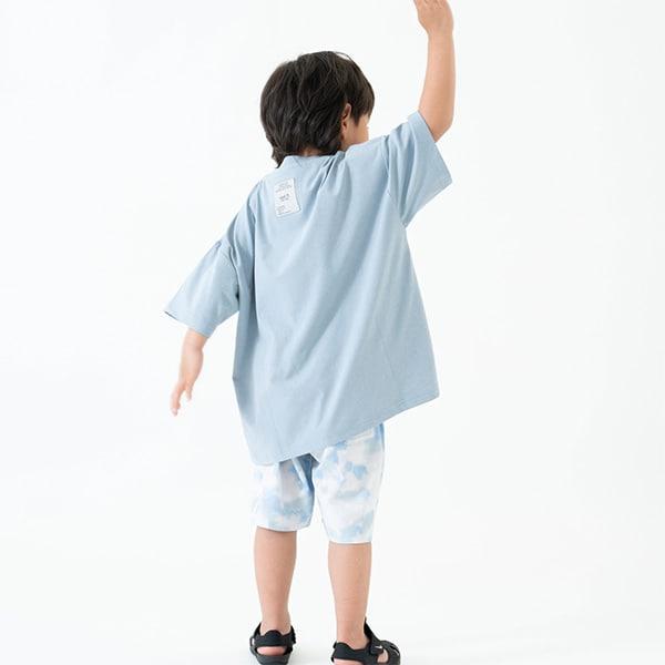 【水陸兩用】網眼口袋寬鬆短袖T恤