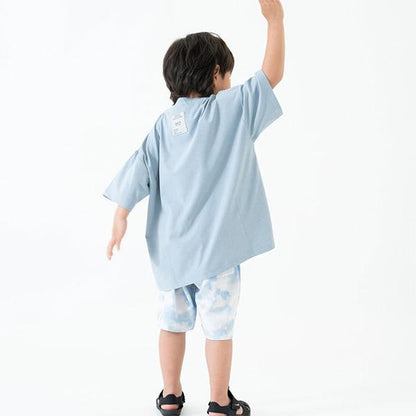 【水陸兩用】網眼口袋寬鬆短袖T恤