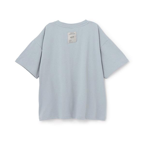 【水陸兩用】網眼口袋寬鬆短袖T恤