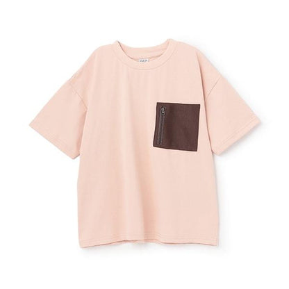 【水陸兩用】網眼口袋寬鬆短袖T恤