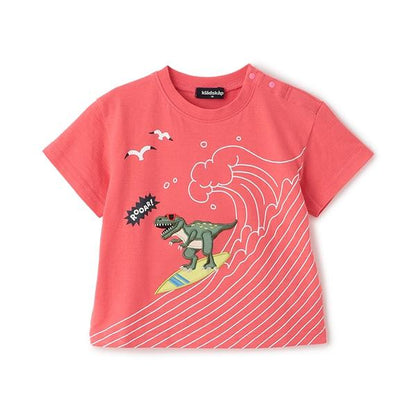衝浪恐龍短袖T恤