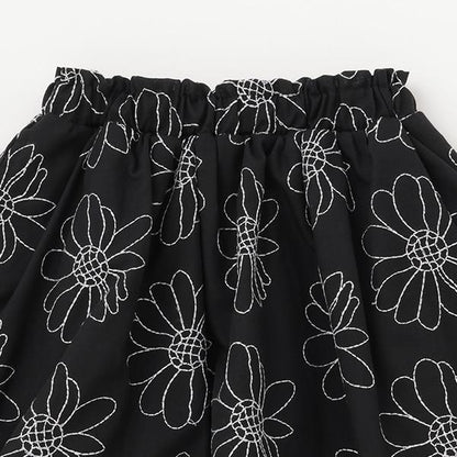 花卉刺繡半身裙（兒童）