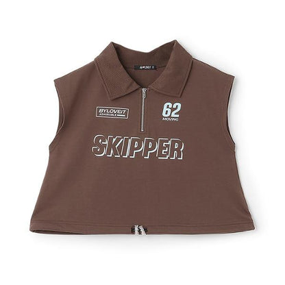 【Cuugal掲載】半拉鍊短袖T恤