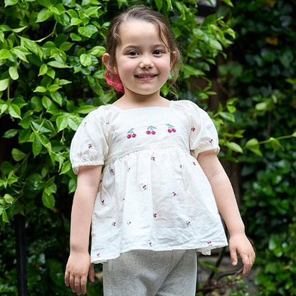 櫻桃刺繡套裝（嬰兒）